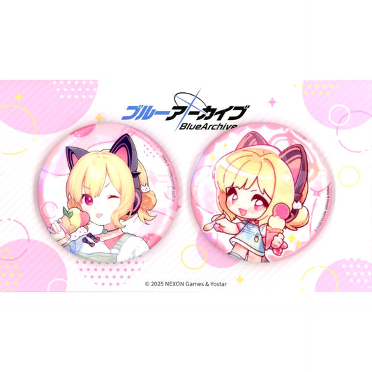 Momoi Saiba Illustration Button Set Game Development Department Blue Archive Yostar Shop Illustration Goods [USED]
