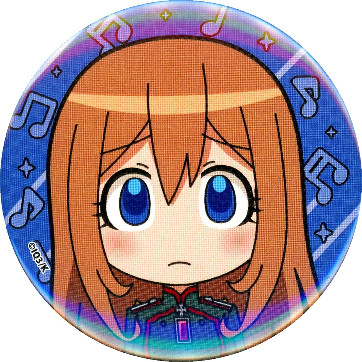 Viktoriya Serebryakov from The Saga of Tanya the Evil Isekai Quartet 3 Button No. 02 Official Illustration POP UP SHOP in GAMERS [USED]