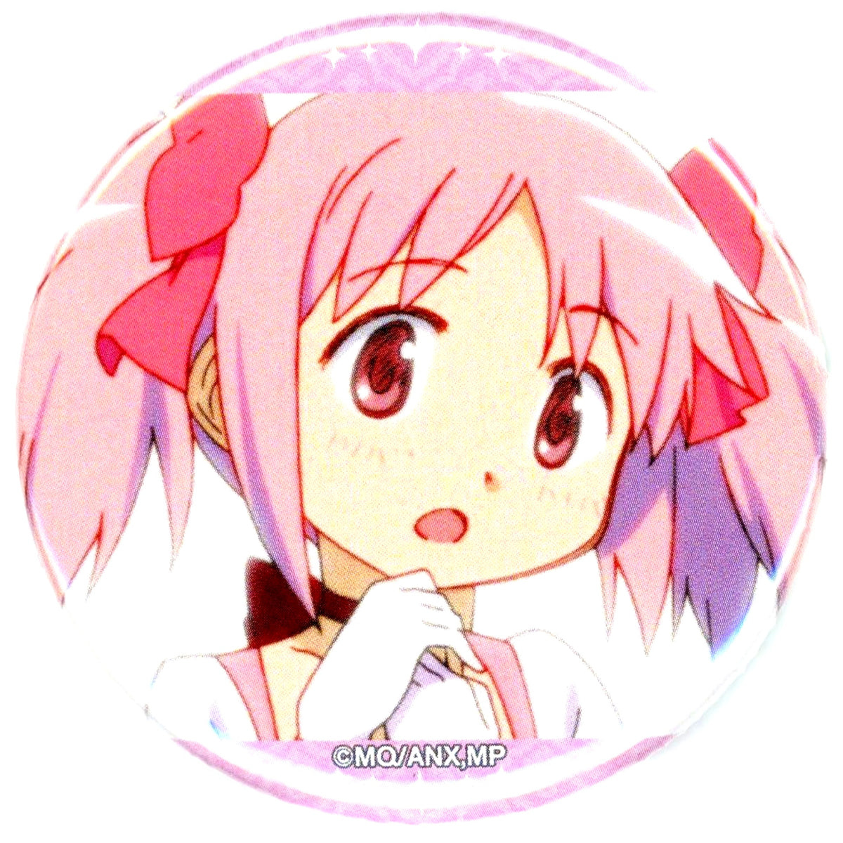 Madoka Kaname Magical Girl Outfit Puella Magi Madoka Magica Chara Pop Store Bandai Namco Cross Store Atre Akihabara Minigame Homura vs Mami Ballistic Kuji B Prize Scene Shot Button [USED]