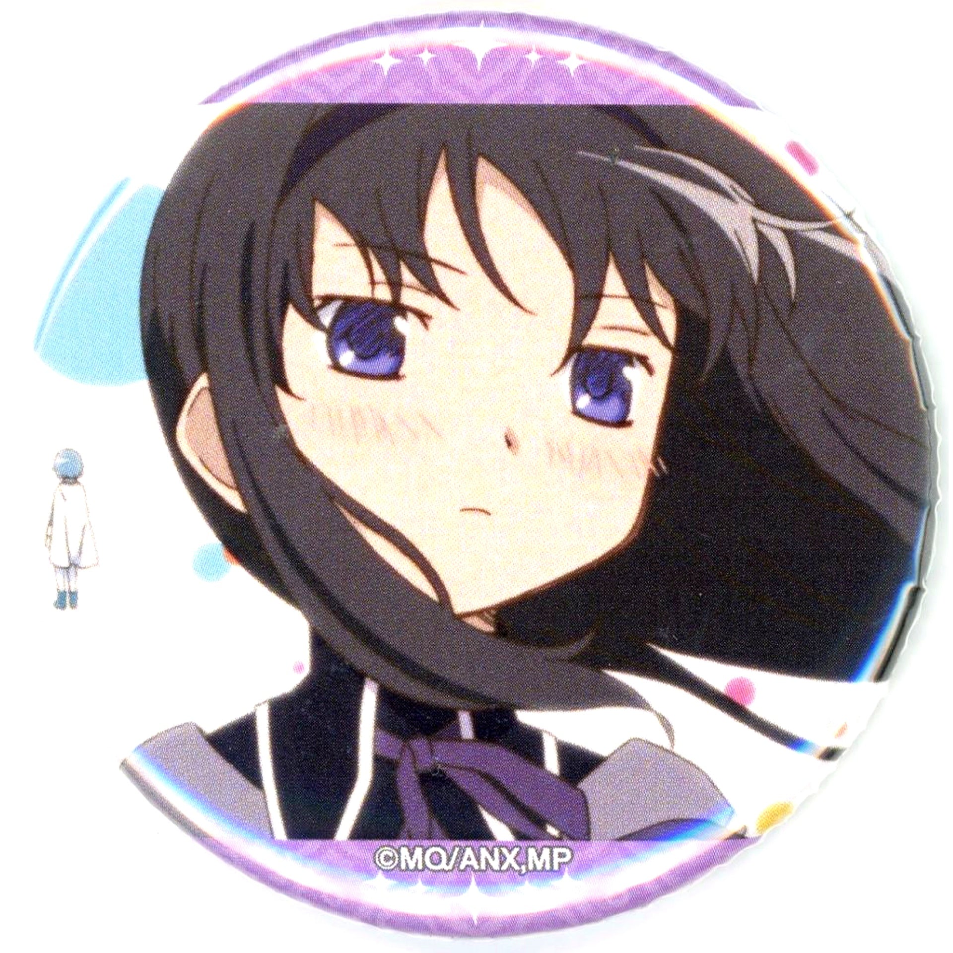 Homura Akemi Magical Girl Outfit Puella Magi Madoka Magica Chara Pop Store Bandai Namco Cross Store Atre Akihabara Minigame Homura vs Mami Ballistic Kuji B Prize Scene Shot Button [USED]