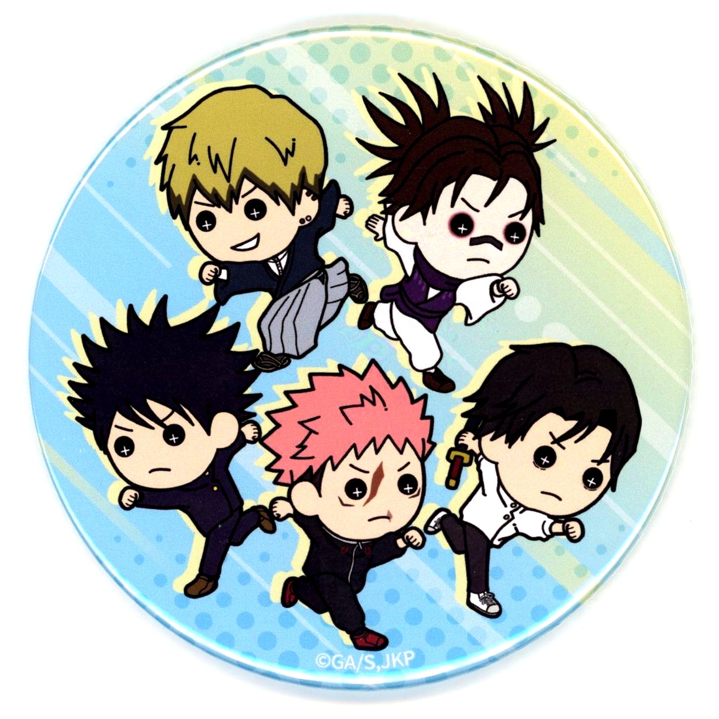 Group Jujutsu Kaisen Culling Game POP UP SHOP presented by TOHO animation Tasukko Sprint Ver. Big Button [USED]