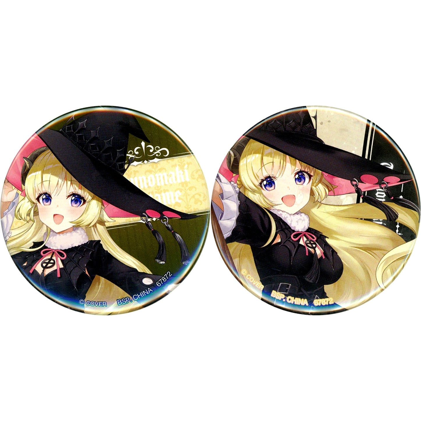 Watame Tsunomaki - Normal Badge Set Ichiban Kuji Hololive Villain Style Badge Prize [USED]