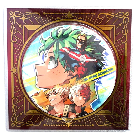 My Hero Academia Weekly Shonen Jump 2024 Issue 35 Cover Illustration BIG Button [USED]