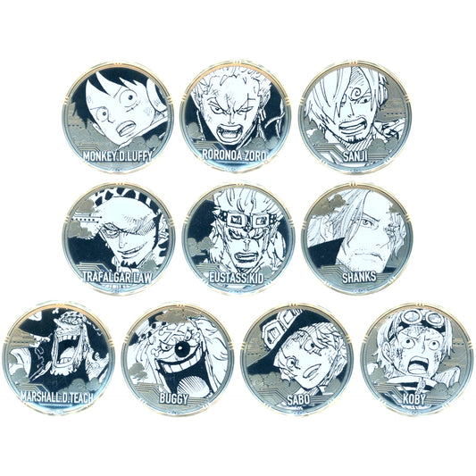 Set of 10 One Piece Golden Button Collection Vol. 2 [USED]