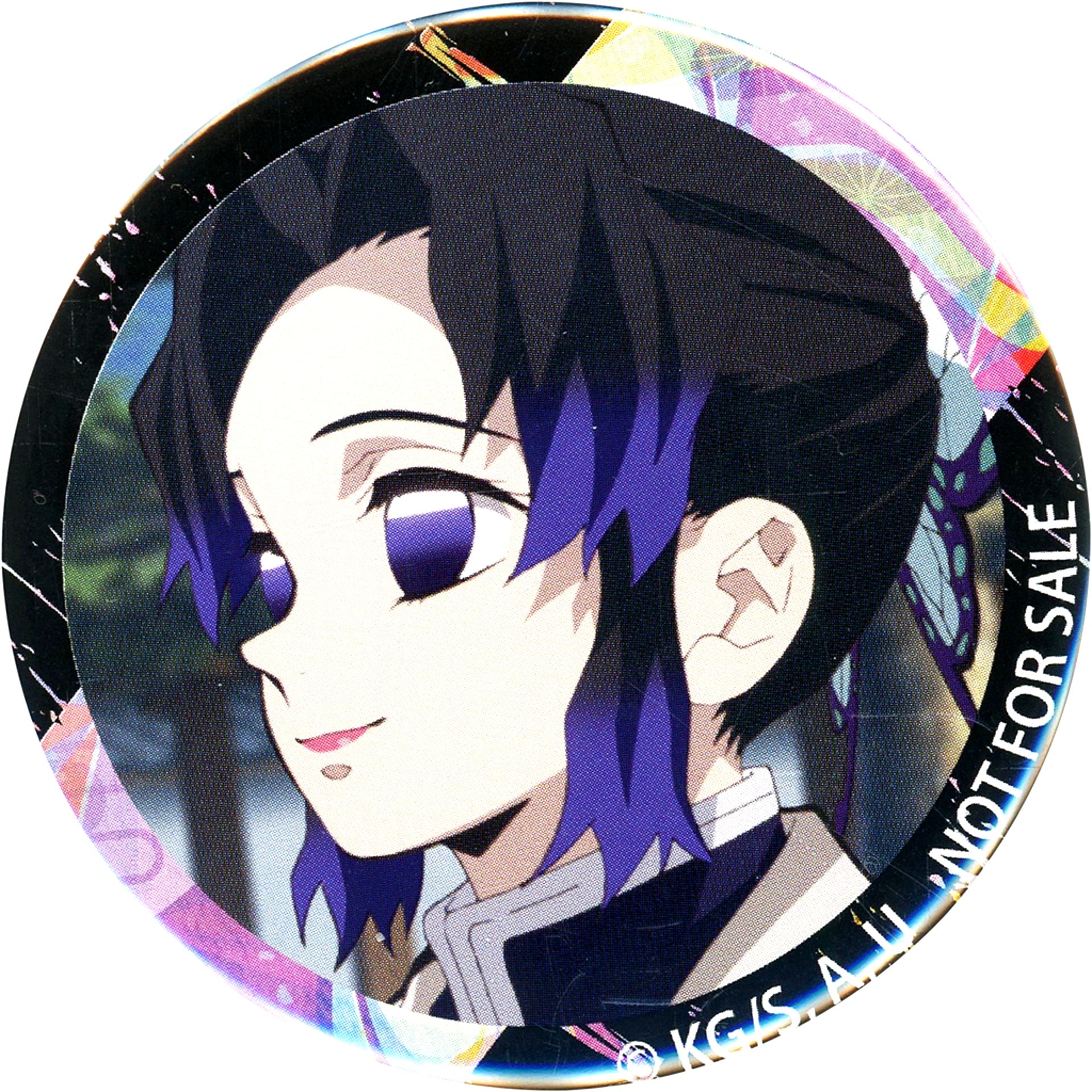 Shinobu Kocho Original Button Demon Slayer: Kimetsu no Yaiba x Kakiyasu Vol.3 All-Star Bento Purchase Bonus [USED]