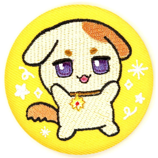 Kiiro no Ko Virtual YouTuber Nijisanji Nijiritoru VOLTACTION x 3SKM FUSION LIVE IMPACT Random Embroidered Button [USED]