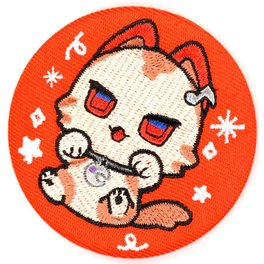 Akaiko Virtual YouTuber Nijisanji Nijiritoru VOLTACTION x 3SKM FUSION LIVE IMPACT Random Embroidered Button [USED]