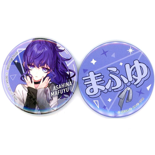 Mafuyu Asahina Badge Set Sega Lucky Lottery Project Sekai Colorful Stage feat. Hatsune Miku Vol.7 Prize F [USED]