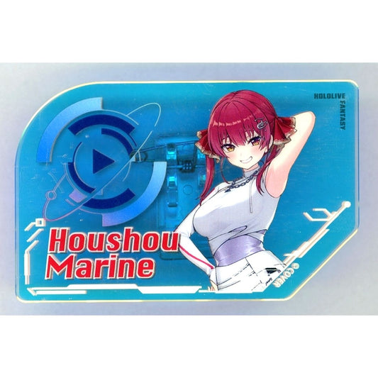 Houshou Marine Aurora Acrylic Name Badge Virtual YouTuber Holo Live hololive SUPER EXPO 2026 [USED]