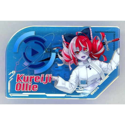 Kureiji Ollie Virtual YouTuber Holo Live hololive SUPER EXPO 2026 Aurora Acrylic Name Badge [USED]
