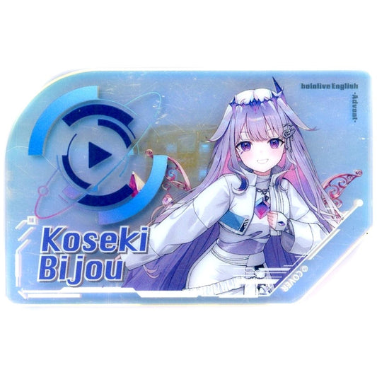 Koseki Bijou Virtual YouTuber Holo Live Aurora Acrylic Name Badge hololive SUPER EXPO 2026 [USED]