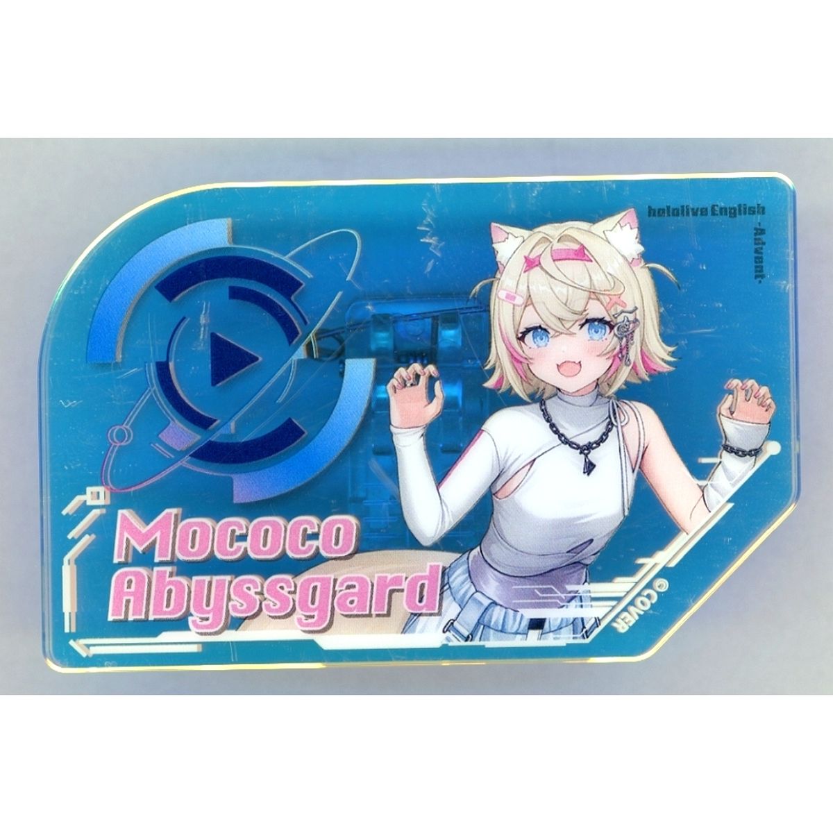 Mococo Abyssgard Virtual YouTuber Holo Live Aurora Acrylic Name Badge hololive SUPER EXPO 2026 [USED]