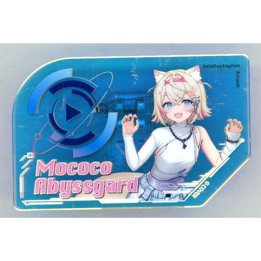 Mococo Abyssgard Virtual YouTuber Holo Live Aurora Acrylic Name Badge hololive SUPER EXPO 2026 [USED]