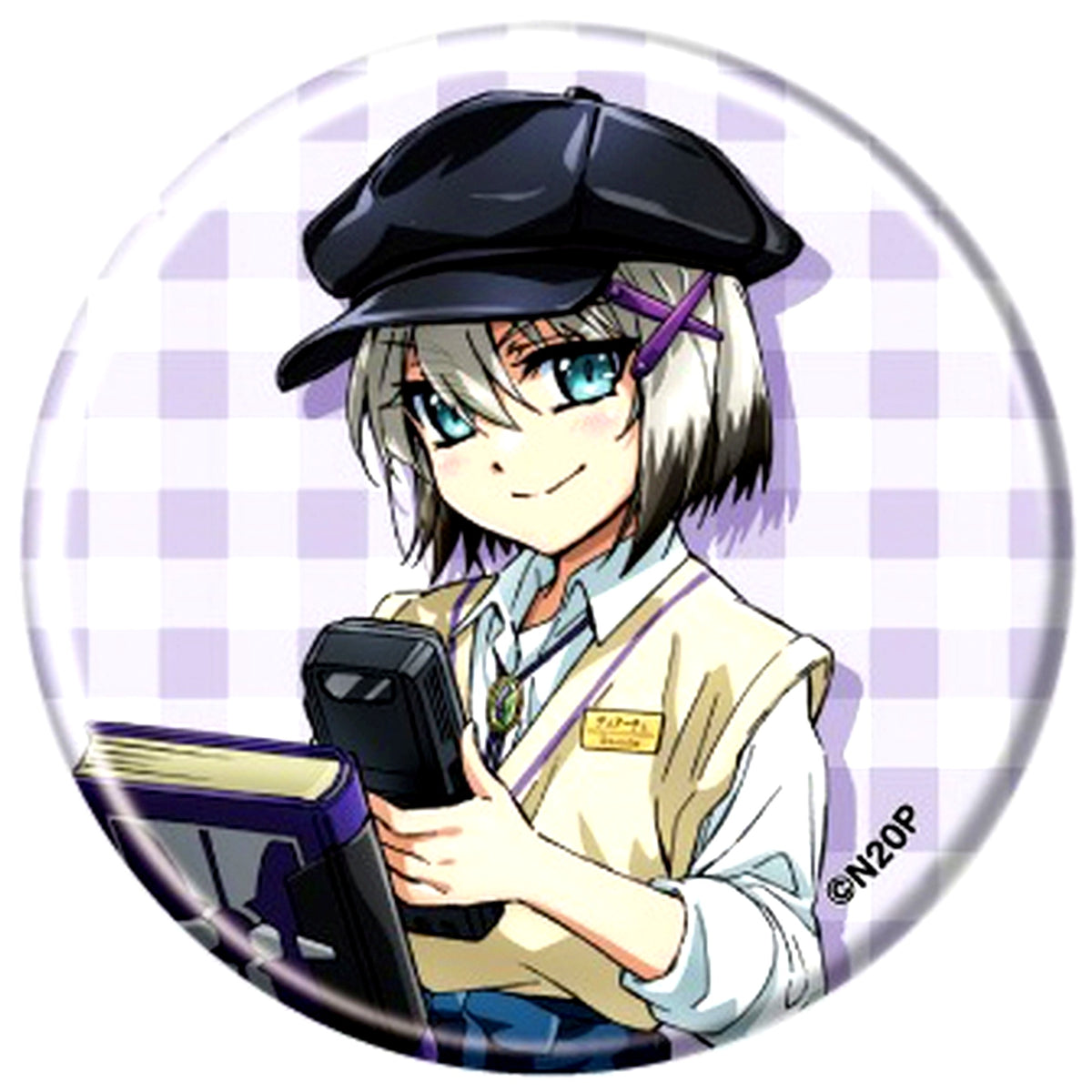 Lord Dearch Magical Girl Lyrical Nanoha Button 27 Illustration [USED]