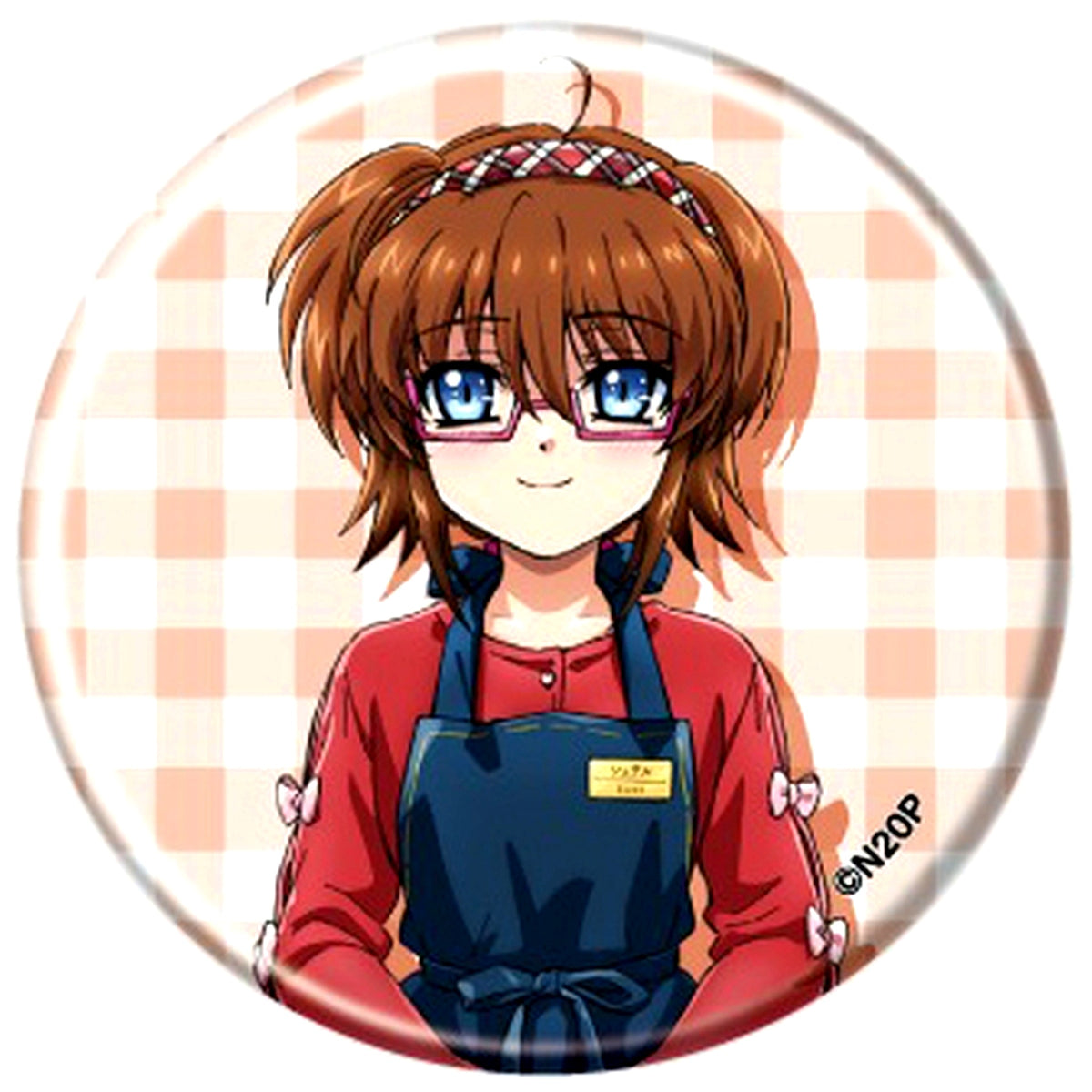 Stern Starks Magical Girl Lyrical Nanoha Button 27 Illustration [USED]