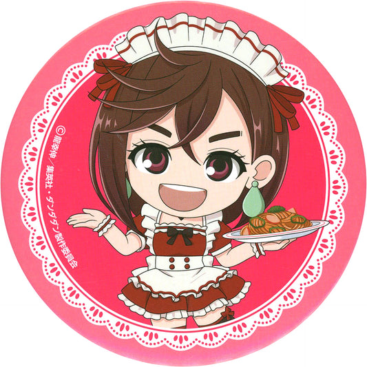 Momo Ayase - Mini Character Big Badge Sega Lucky Lottery TV Anime Dandadan Good coffee break Prize E [USED]