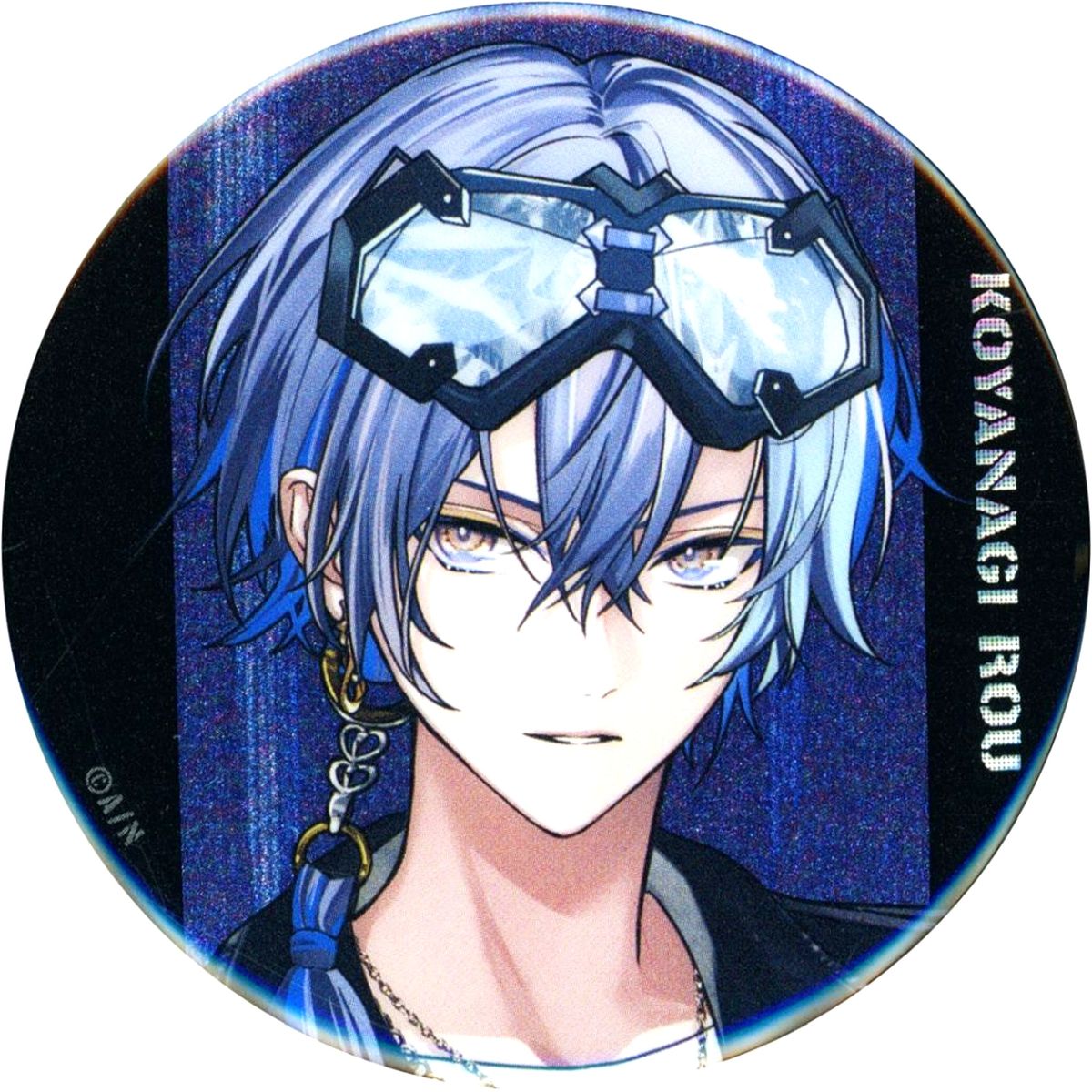 Koyanagi Rou Virtual YouTuber Nijisanji Gyaurufu Random Button Urufu Ver. With Name [USED]