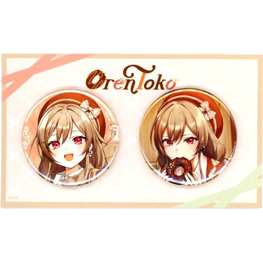 Furen E Lustario Virtual YouTuber Nijisanji OrenToko Button Set [USED]