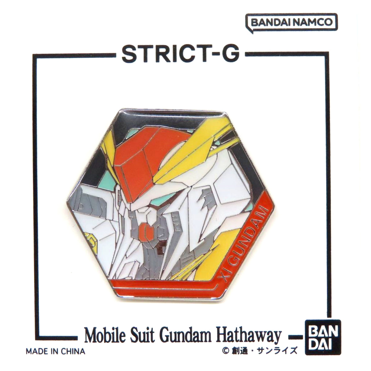 Xi Gundam STRICT-G Mobile Suit Gundam Hathaway's Flash Witch of Circe Theater Goods Pins [USED]