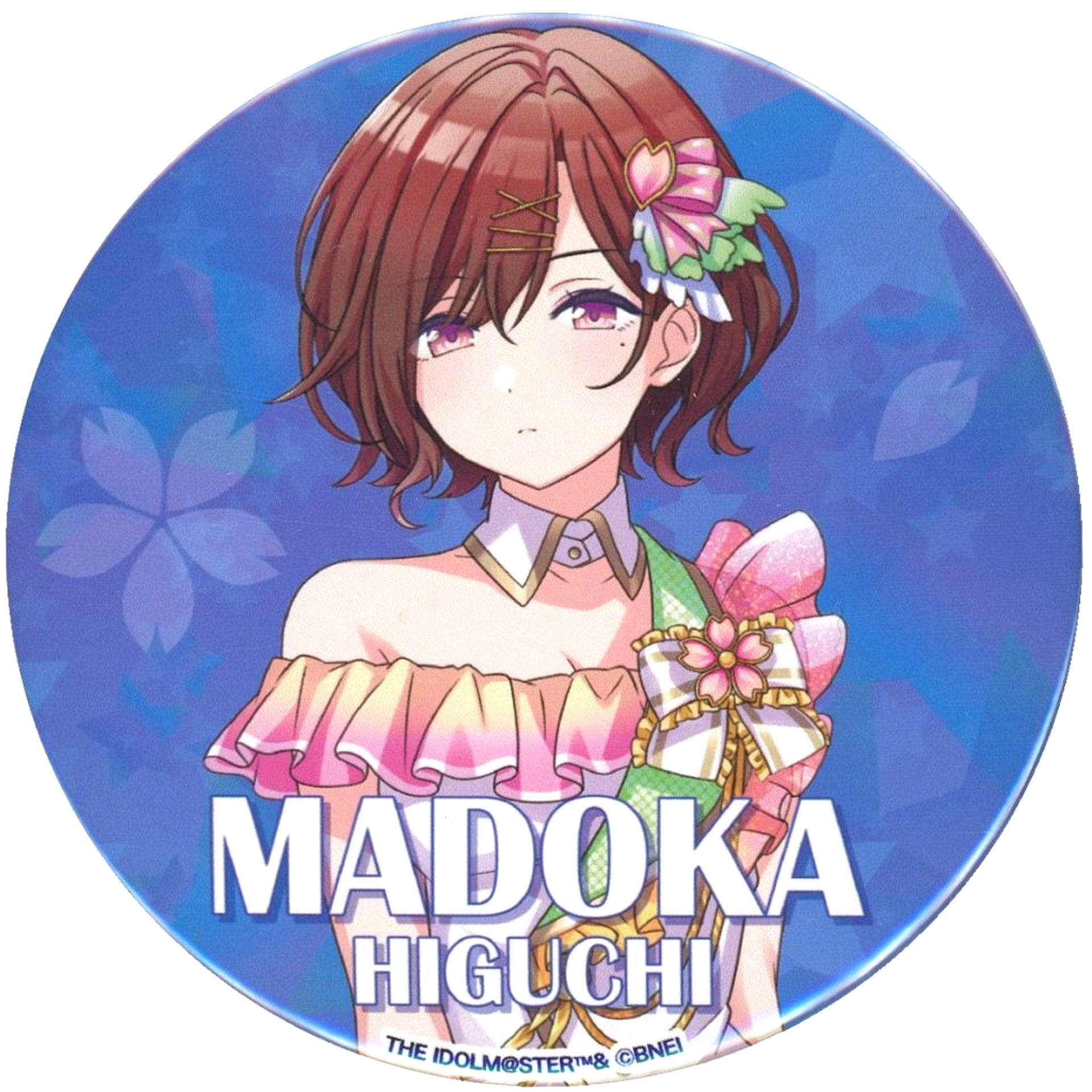 Madoka Higuchi Idolmaster Shiny Colors x Seiseki 40th Anniversary Team.Stella Trading Button [USED]