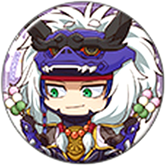 Seikai Nyudo No. 14 Yoroi-Shinden Samurai Troopers Ronin Warriors Chara Badge Collection [USED]