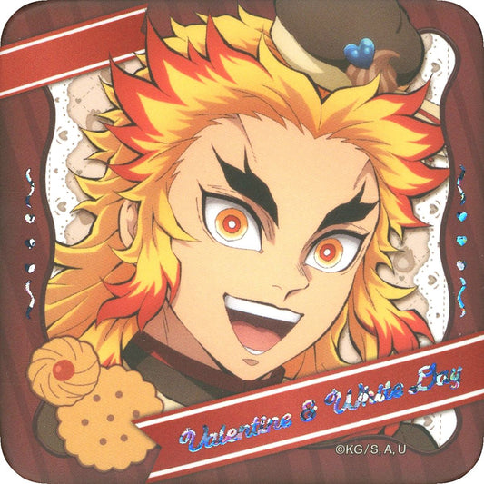 Kyojuro Rengoku Demon Slayer: Kimetsu no Yaiba Random Gift Button B ufotable Cafe x Machi Asobi CAFE Valentine's & White Day Event 2026 To you Period [USED]
