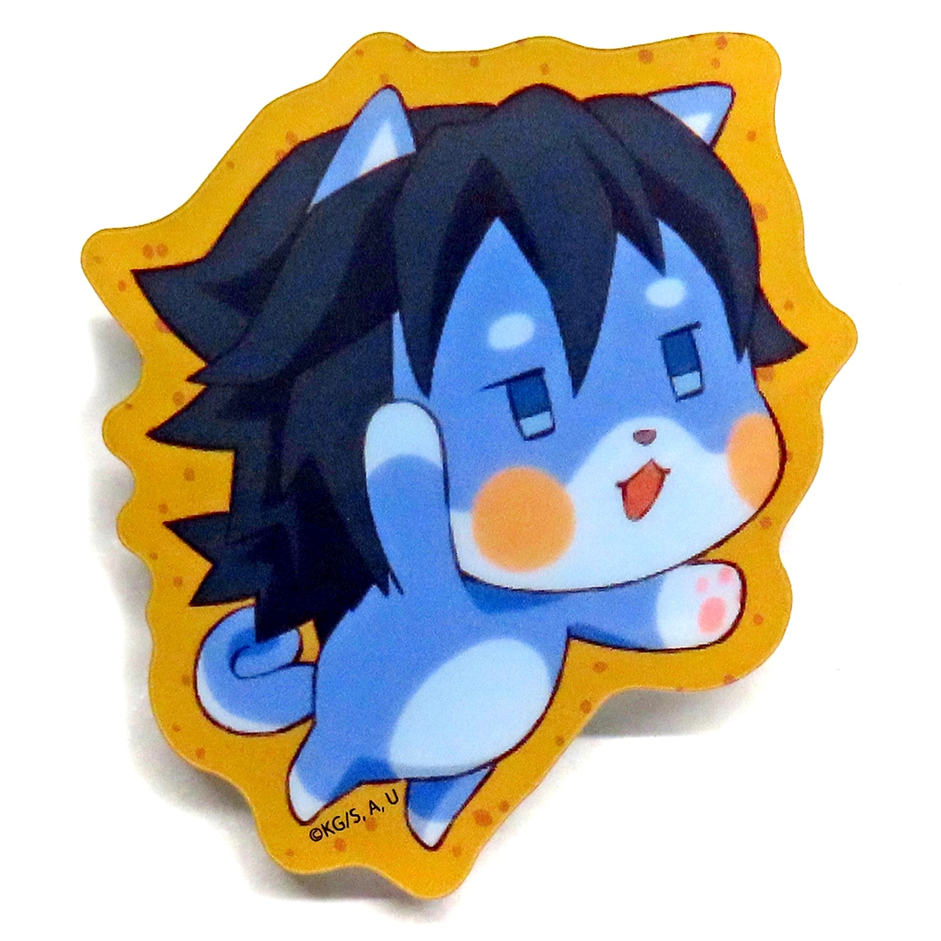 Giyu Tomioka Demon Slayer Random Animal Cookie Badge A ufotable Cafe Machi Asobi Cafe Valentine & White Day Event 2026 To you [USED]