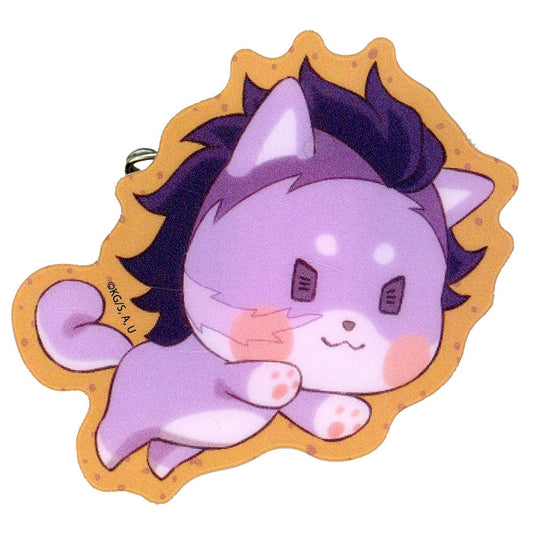 Genya Shinazugawa Demon Slayer: Kimetsu no Yaiba ufotable Cafe x Machi Asobi CAFE Valentine's & White Day Event 2026 To you Period Random Animal Cookie Button B [USED]