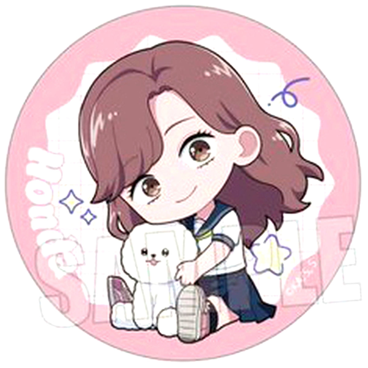 Rikako Honda You and I Are Polar Opposites Trading Button Gyugyutto [USED]