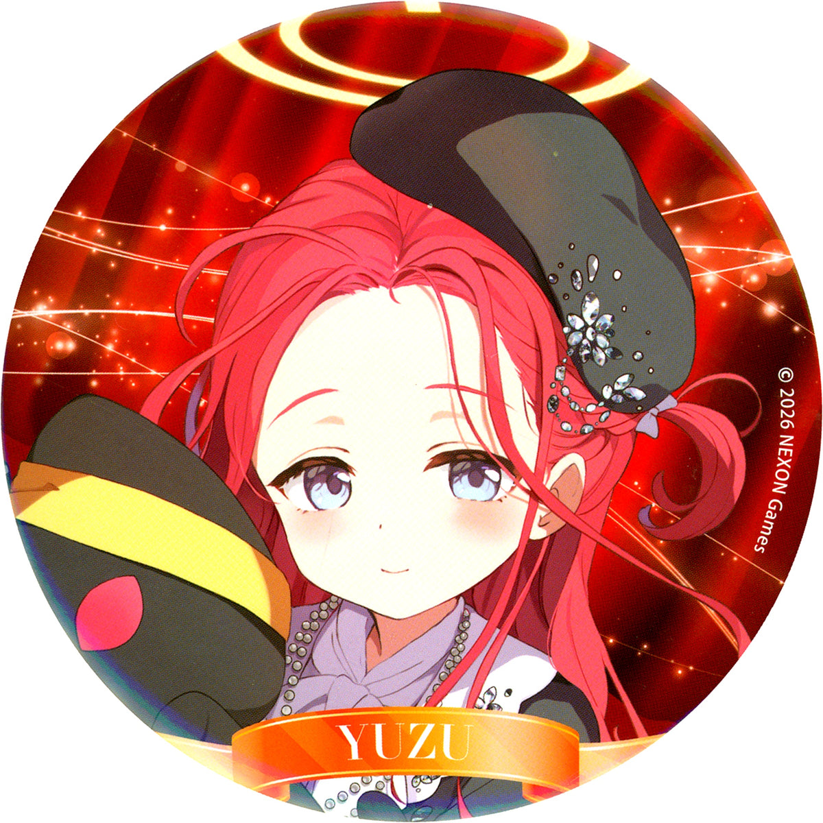 Yuzu Hanaoka Full Body E Prize Big Button Blue Archive Sega Lucky Kuji [USED]