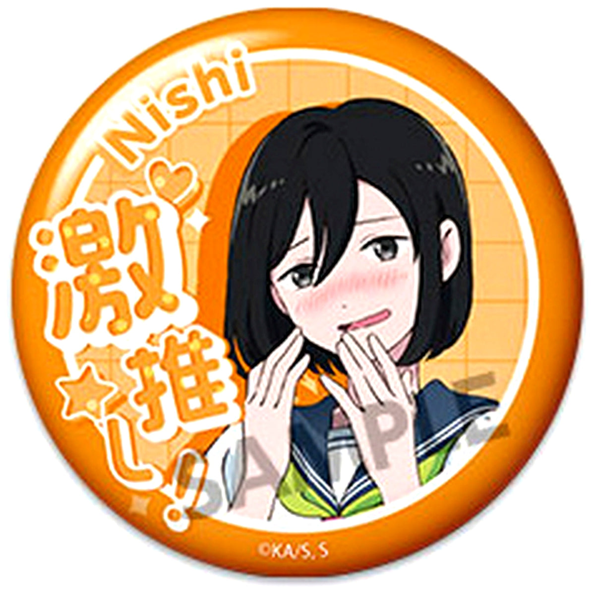Natsumi Nishi You and I Are Polar Opposites Favorite Button Collection [USED]