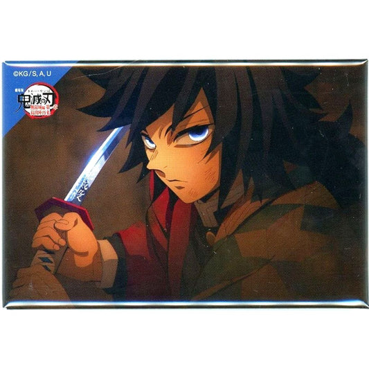 Giyu Tomioka Face Close Up Sword Stance Demon Slayer: Kimetsu no Yaiba - The Movie: Infinity Castle Giyu Tomioka All Angles Collection Button Theater Limited [USED]
