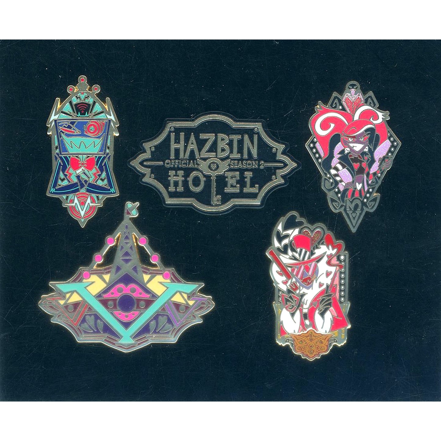 Group Hazbin Hotel Limited Edition Pin Set Season 2 [USED]