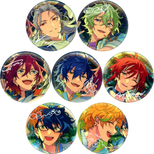 Set of 7 Ensemble Stars ES 10th Anniversary Exhibition Bright me up gracolle CANBA Group C Button [USED]