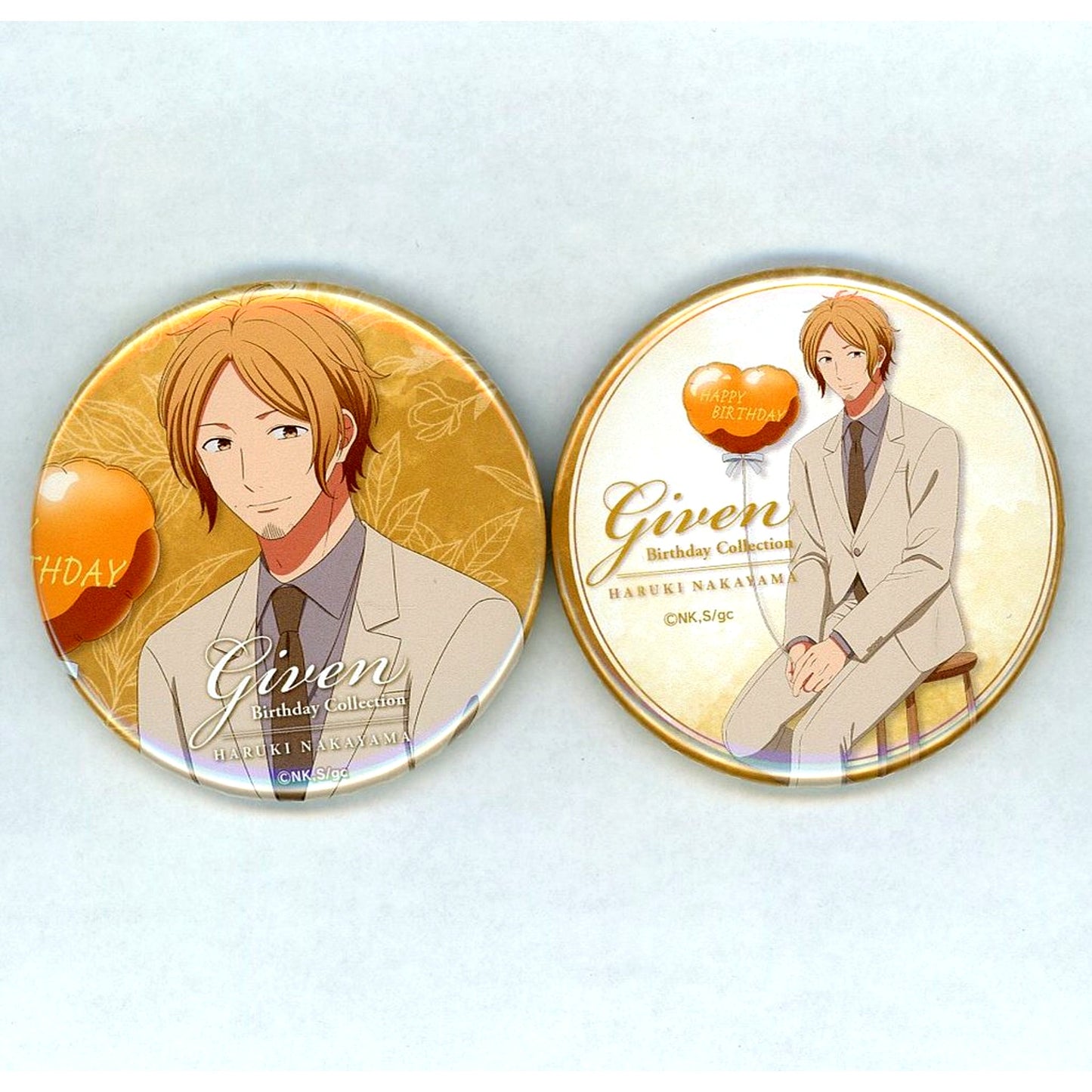 Haruki Nakayama BD2024 Ver. Button Set Movie Given [USED]