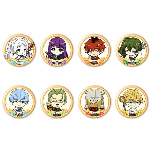 Set of 8 Frieren: Beyond Journey's End TV Anime Trading Button [USED]