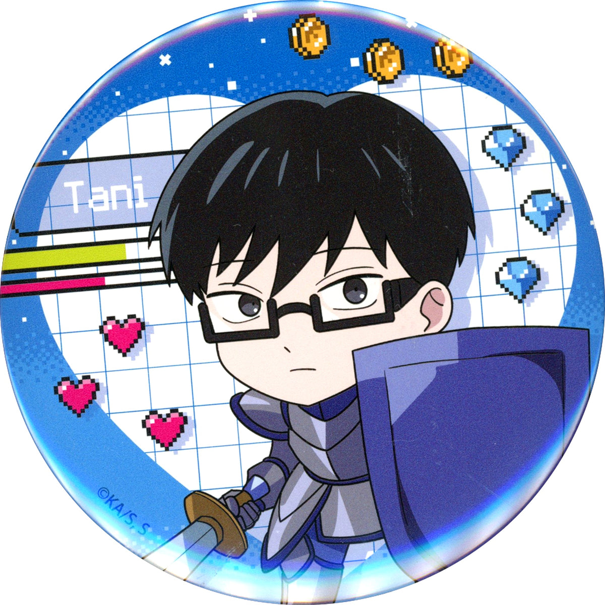Yusuke Tani You and I Are Polar Opposites Button Role Playing Game Ver. D-2 Prize Kujibikido Online Kuji [USED]