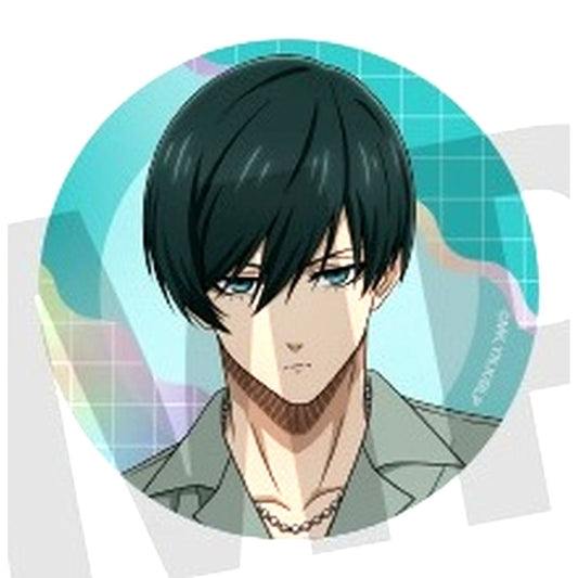 Rin Itoshi Blue Lock x ROUND1 Trading Hologram Button Vol.3 [USED]