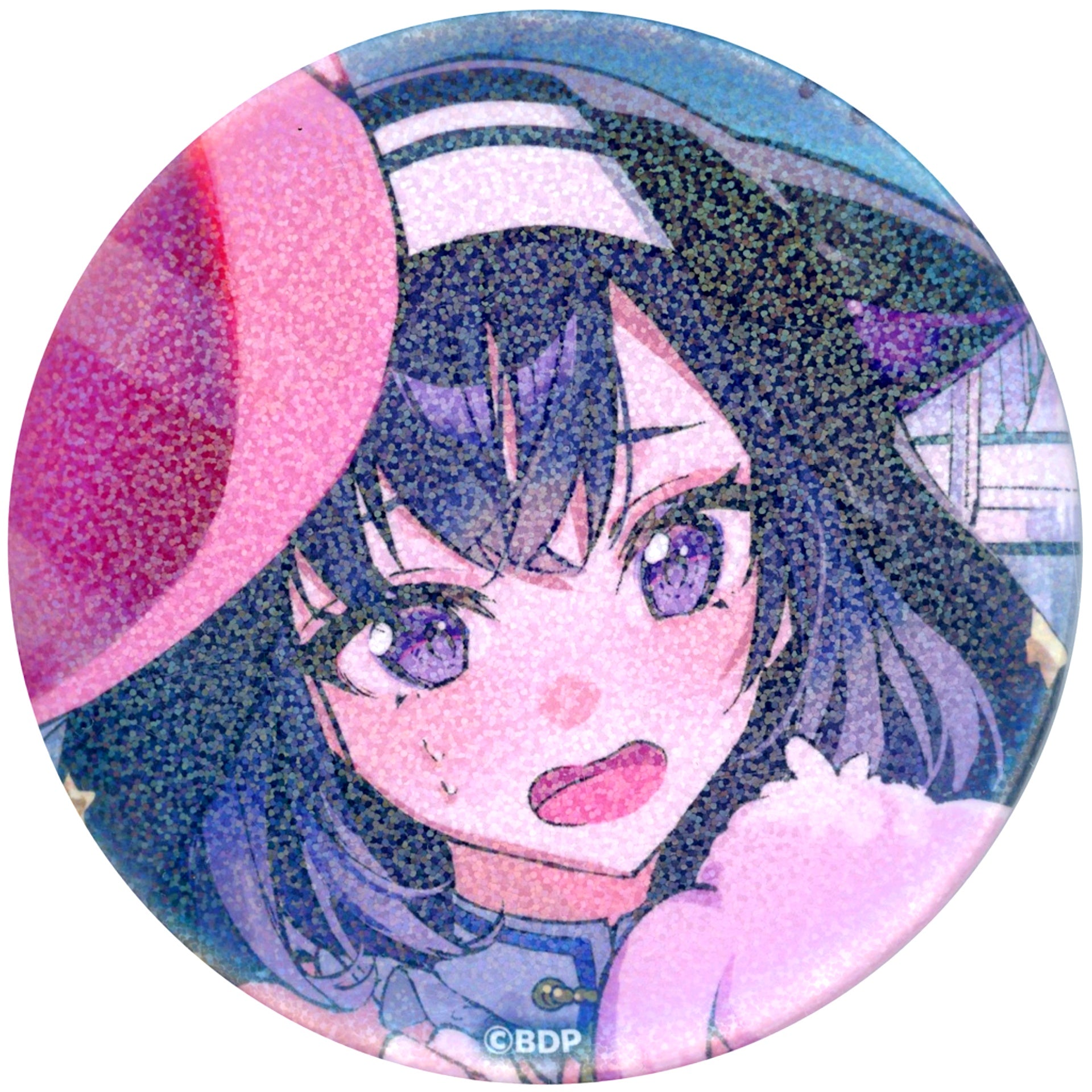Miyako Fuji BanG Dream 10th Anniversary LIVE In the name of BanG Dream Trading Big Hologram Button Venue Limited Button Kuji Prize [USED]