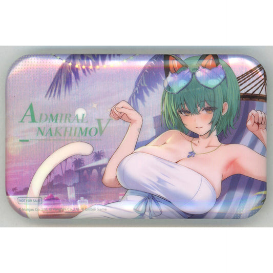 Admiral Nakhimov Azur Lane Square Button China Limited [USED]