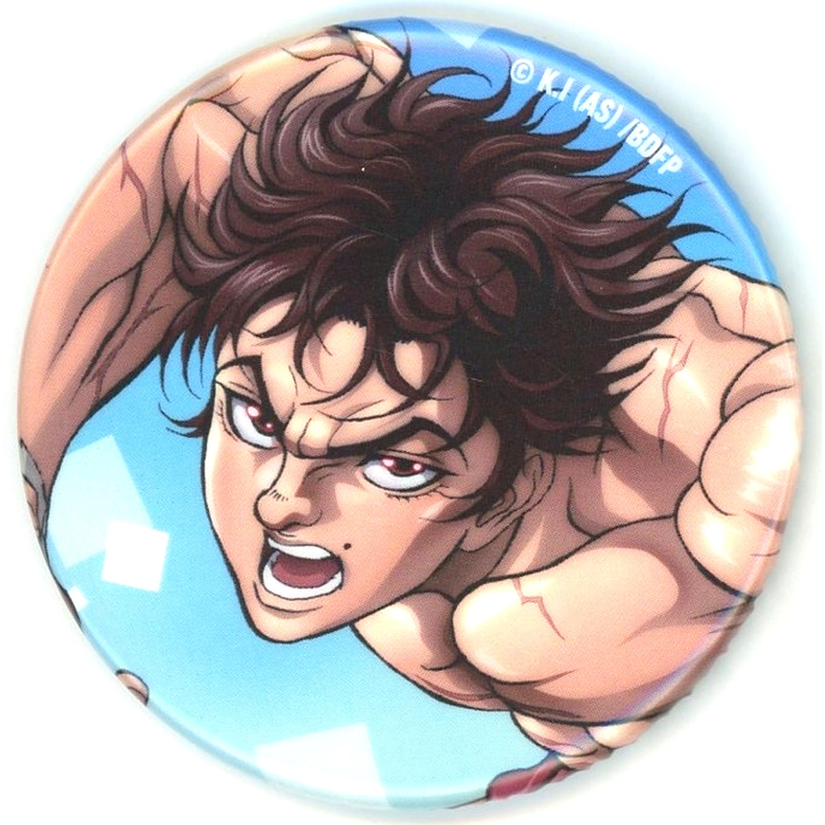 Baki Hanma Normal Baki the Grappler AJ Gacha Button Group B AnimeJapan 2026 Goods [USED]