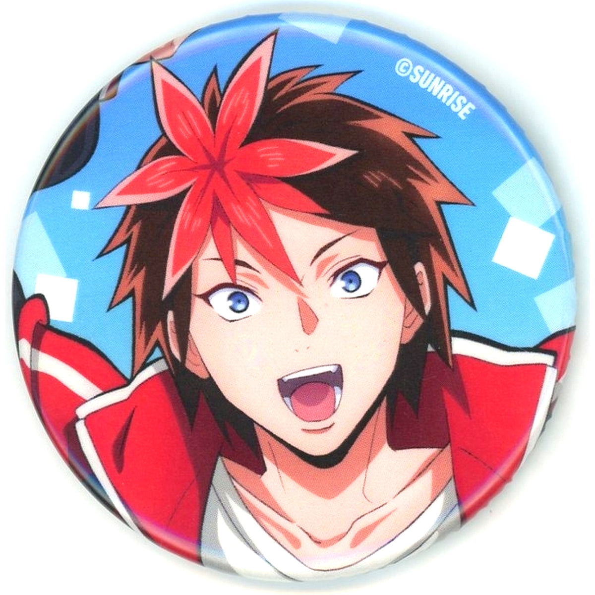 Gai Normal Yoroi-Shinden Samurai Troopers Ronin Warriors AJ Gacha Button Group B AnimeJapan 2026 [USED]