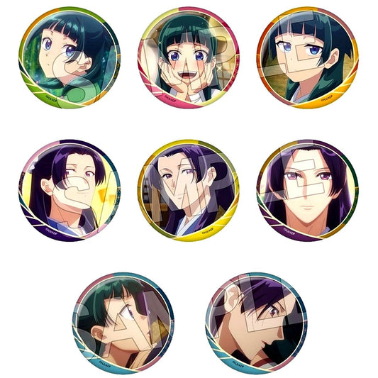 Set of 8 The Apothecary Diaries Hyakumensou Button Vol.4 A [USED]
