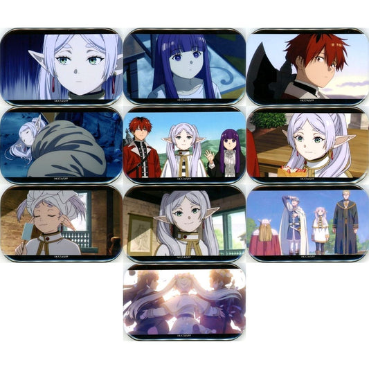Set of 10 Frieren: Beyond Journey's End Madhouse POP UP SHOP Sousaku no Frieren Lucky Scene Shot Button [USED]