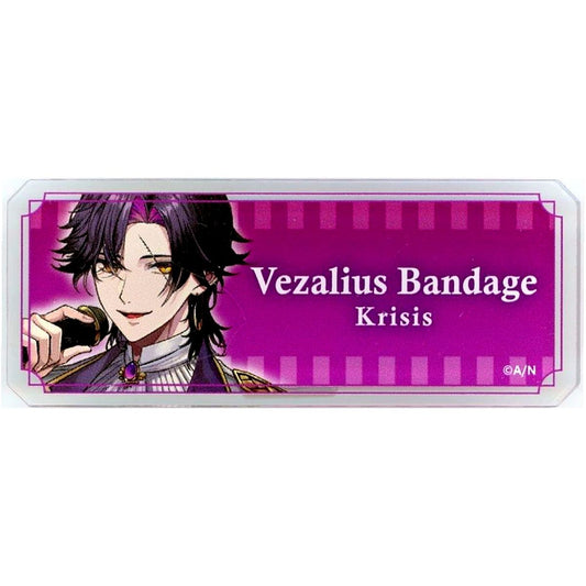Vezalius Bandage Virtual YouTuber Nijisanji Acrylic Badge NIJISANJI EN Anniversary POP UP [USED]