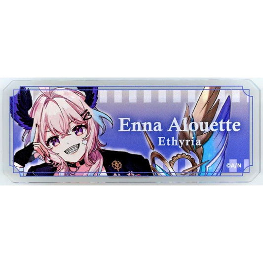 Enna Alouette Virtual YouTuber Nijisanji Acrylic Badge NIJISANJI EN Anniversary POP UP [USED]