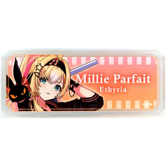 Millie Parfait Virtual YouTuber Nijisanji Acrylic Badge NIJISANJI EN Anniversary POP UP [USED]
