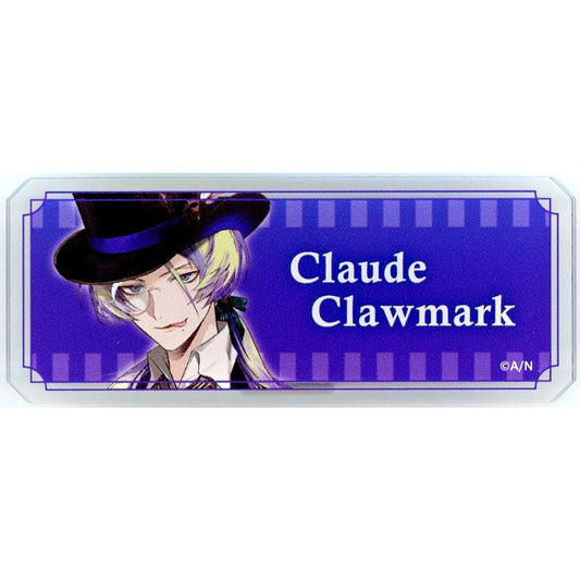 Claude Clawmark Virtual YouTuber Nijisanji Acrylic Badge NIJISANJI EN Anniversary POP UP [USED]