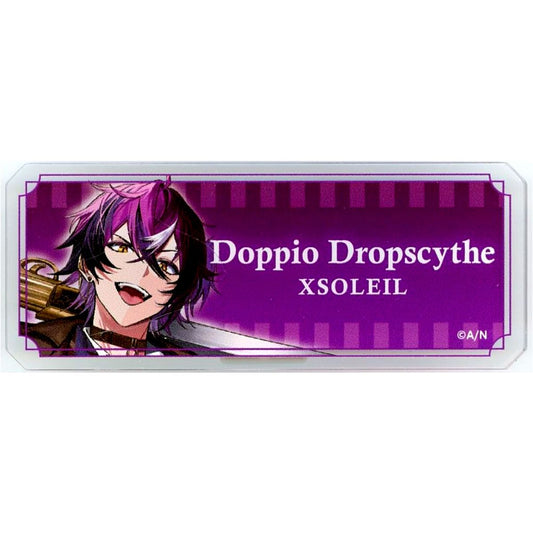 Doppio Dropscythe Virtual YouTuber Nijisanji Acrylic Badge NIJISANJI EN Anniversary POP UP [USED]