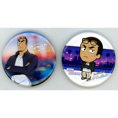 Jugo Yokomizo I Prize Button Set Detective Conan Neo City Pop Sega Lucky Kuji [USED]